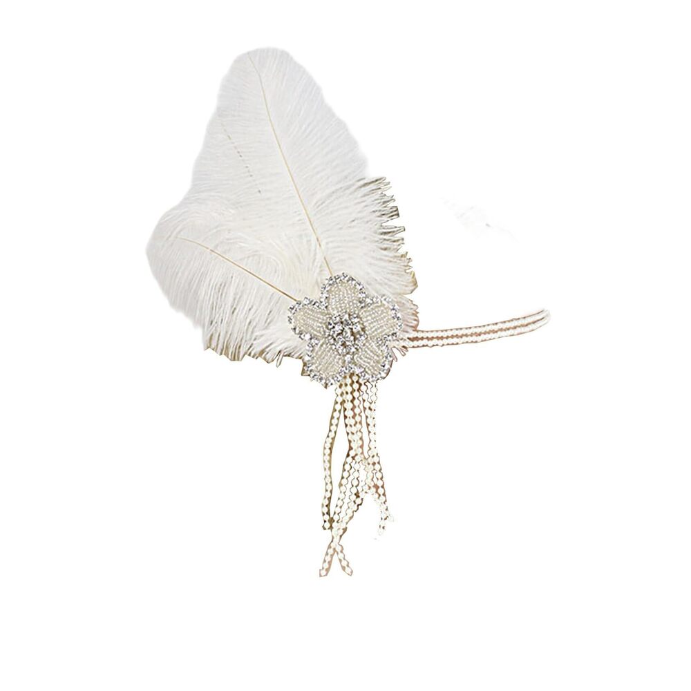 4250 Flapper Headband 1920s Accessory Roaring 1920s Headpieces Great Gatsby